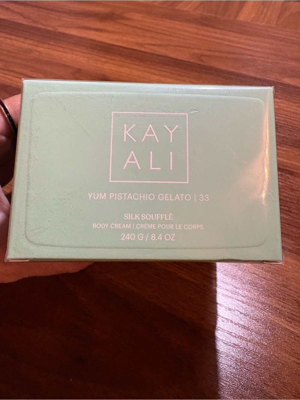 Kayali Yum Pistachio Gelato Silk Soufflé Body Cream - Pistachio